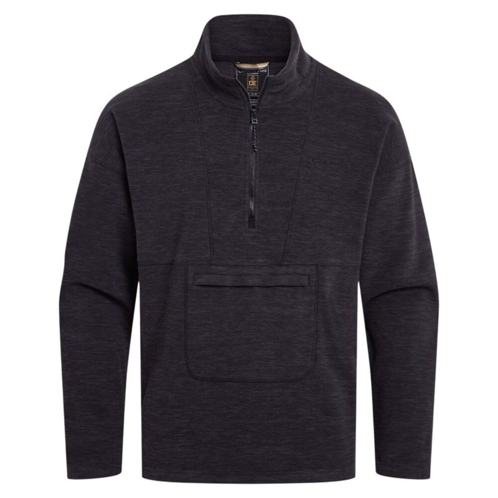 Craghoppers Mens Esk II Half Zip Fleece Top / Black